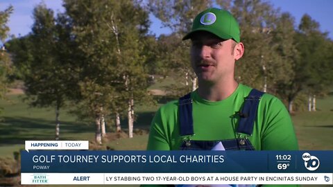 Hundreds of golfers dress up for Halloween to support local charities