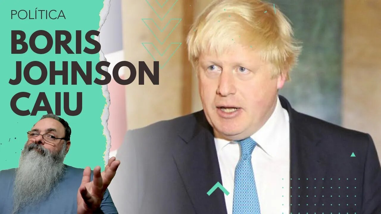 BORIS JOHNSON renuncia ao cargo de PRIMEIRO MINISTRO, mas por que? E quem será novo COMANDANTE?