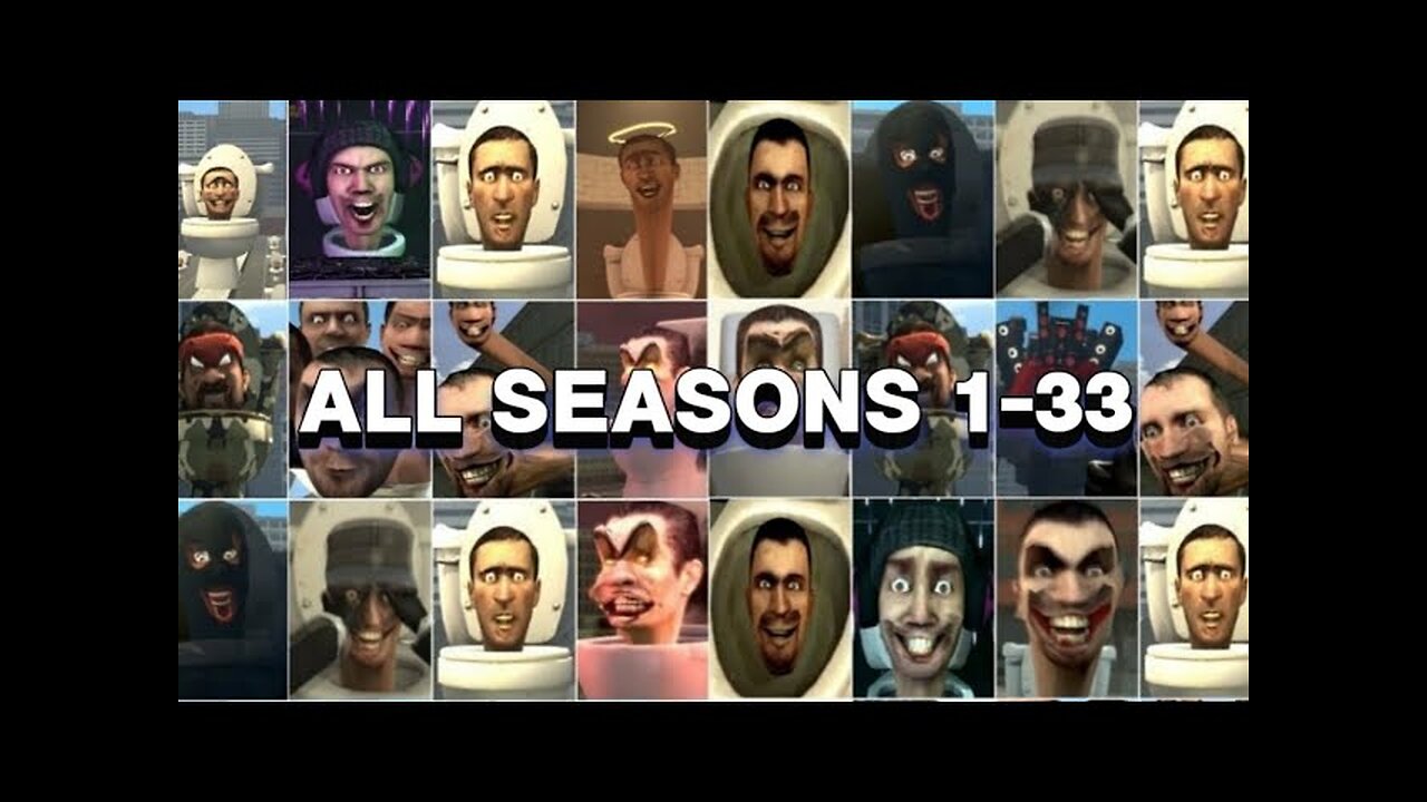 Skibidi Toilet 1-43 ALL Seasons All Episodes