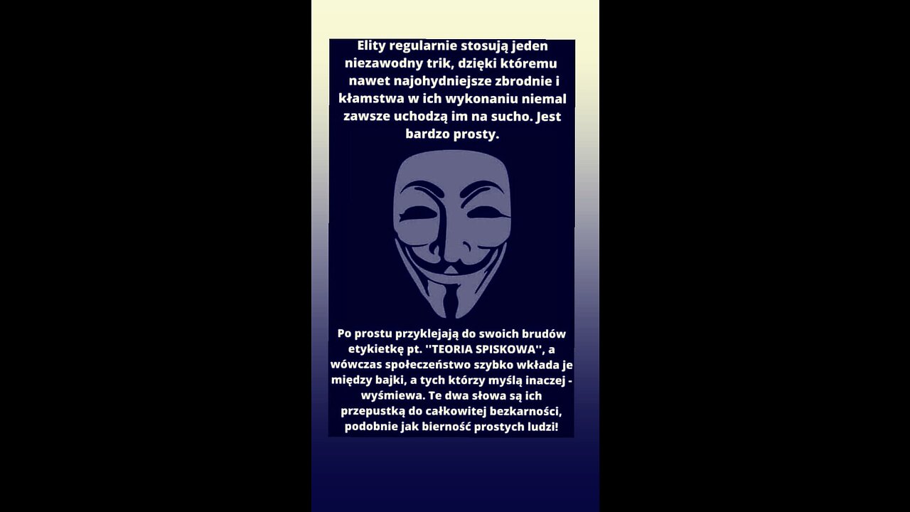 Kłamliwa propaganda wężowego plemienia.