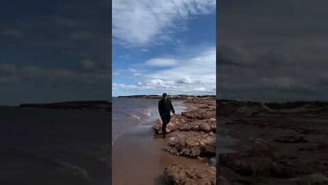 The beach is still beautiful in March