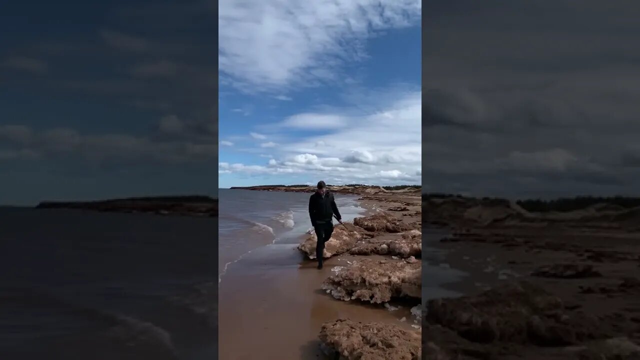 The beach is still beautiful in March