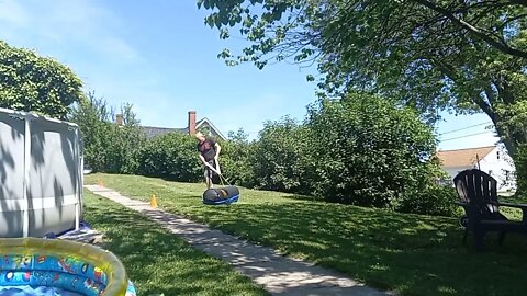 Blue Collar Conditioning: 115 LB Backward Sled Drag Using Towel For Grip Strength 250 Yards