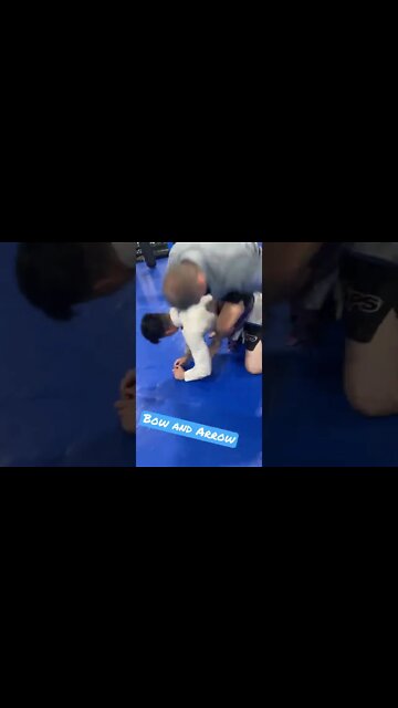 Rolling Bow and Arrow from Turtle - BJJ