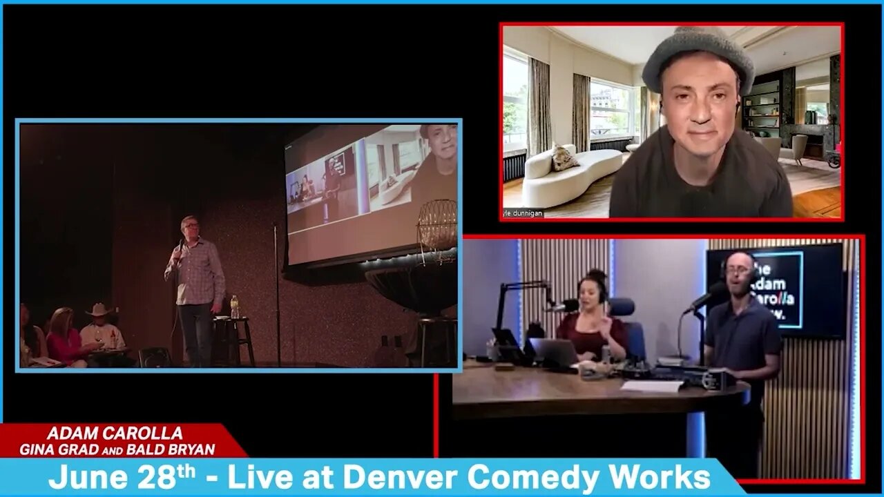 Sly on Adam Carolla Show -