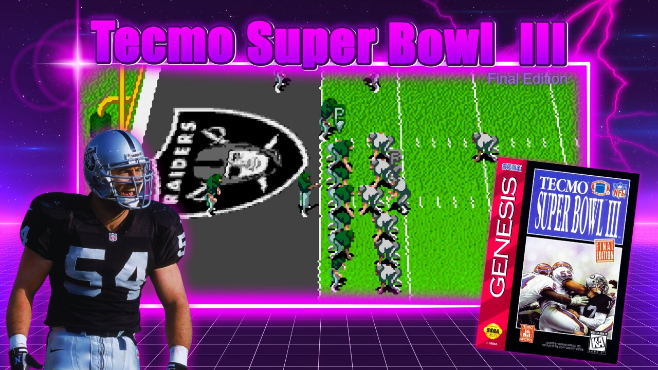 TECMO SUPER BOWL III | OAKLAND RAIDERS vs PHILADELPHIA EAGLES | Afakasi Raider vs Raider Critique