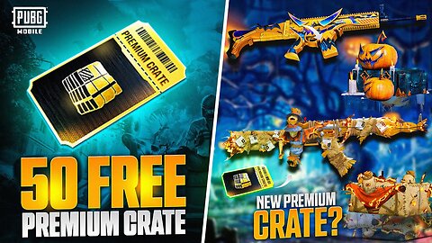 New Premium Crate Is Here | Premium Crate Leaks | New Upgradeable Gun Skin| PUBG Mobile