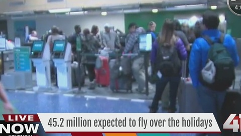 42.5 million expected to fly over the holidays