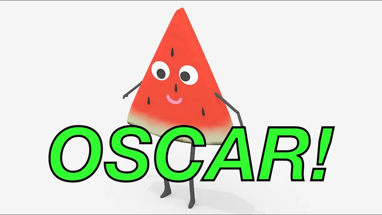 Happy Birthday OSCAR! - WATERMELON Birthday Song