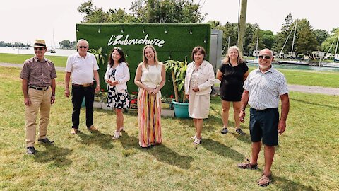 Inauguration de lembouchure