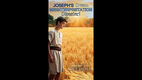 Joseph's Dream Was Misinterpreted! 😲