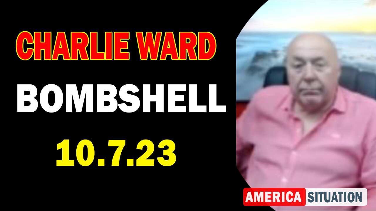Charlie Ward Bombshell 10/8/23: "Breaking News In Israel"