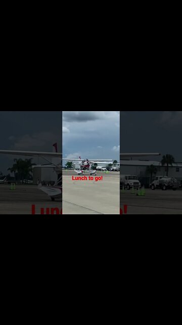 Came to get lunch to Go! #airplanesdaily