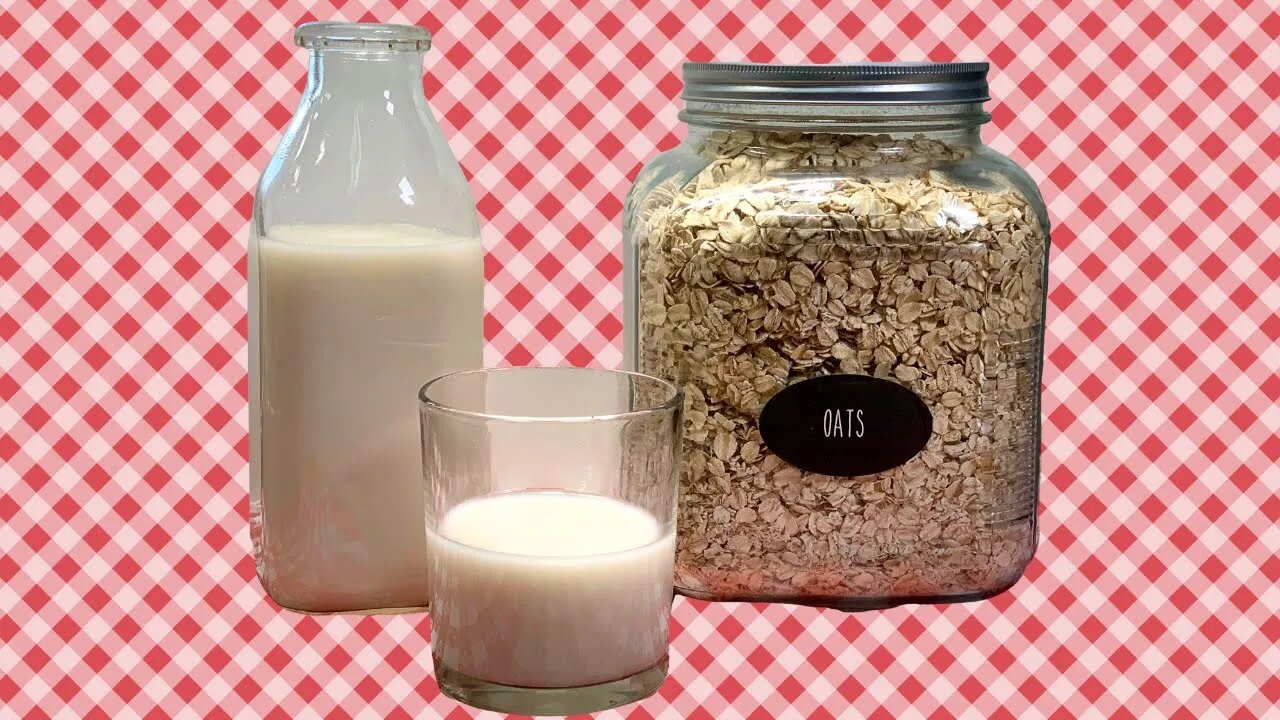 HOW TO MAKE OAT MILK!! PANTRY PULL KITCHEN BASICS!