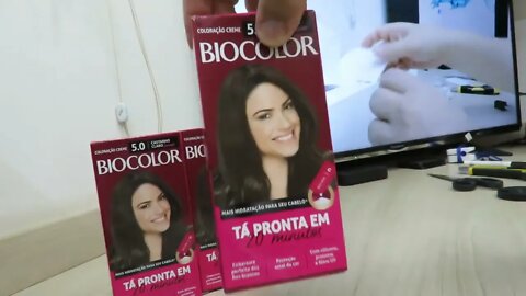 3x Mini Kit Coloração Creme 5 Luxuoso, Biocolor