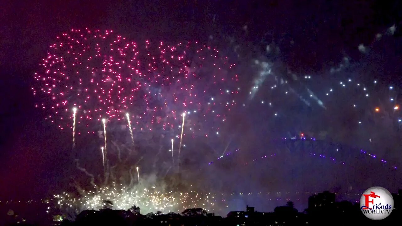 Sydney new year Fire works 2020