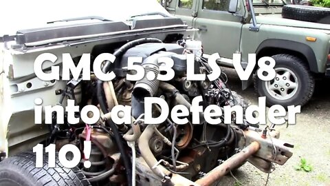 Teaser video 2! Another special winter projet. A GMC LS 5.3 V8 into a 110!