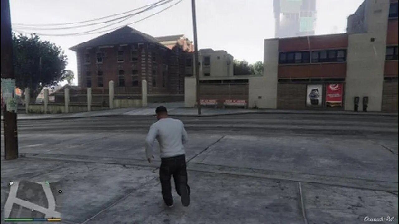 Grand Theft Auto V_You're so he Tripped me right The first time I've seen this