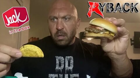 Drunken Jack in the Box Burgers, Tiny Tacos and Fries Mukbang Ryback Feeding Time