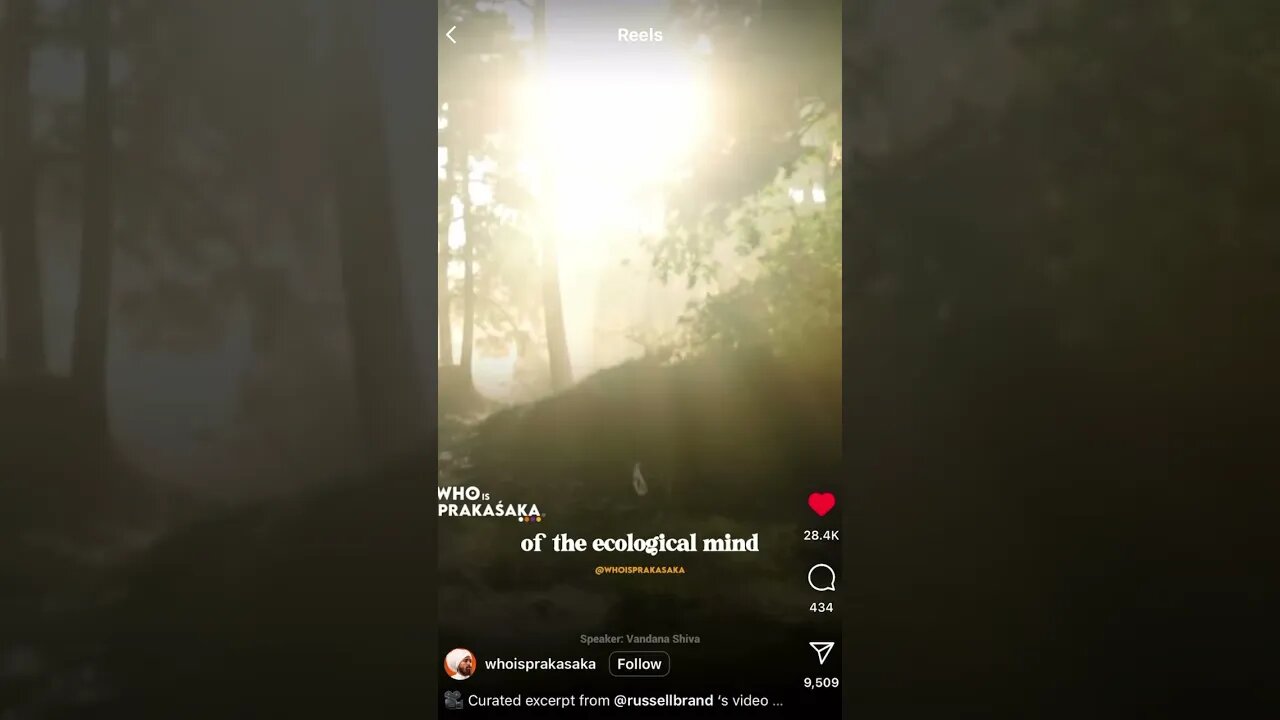 #VandanaShiva Inspires again! May we all Remember and Reconnect! 🧡 #BlessedBe #eclipse #samhain🍁