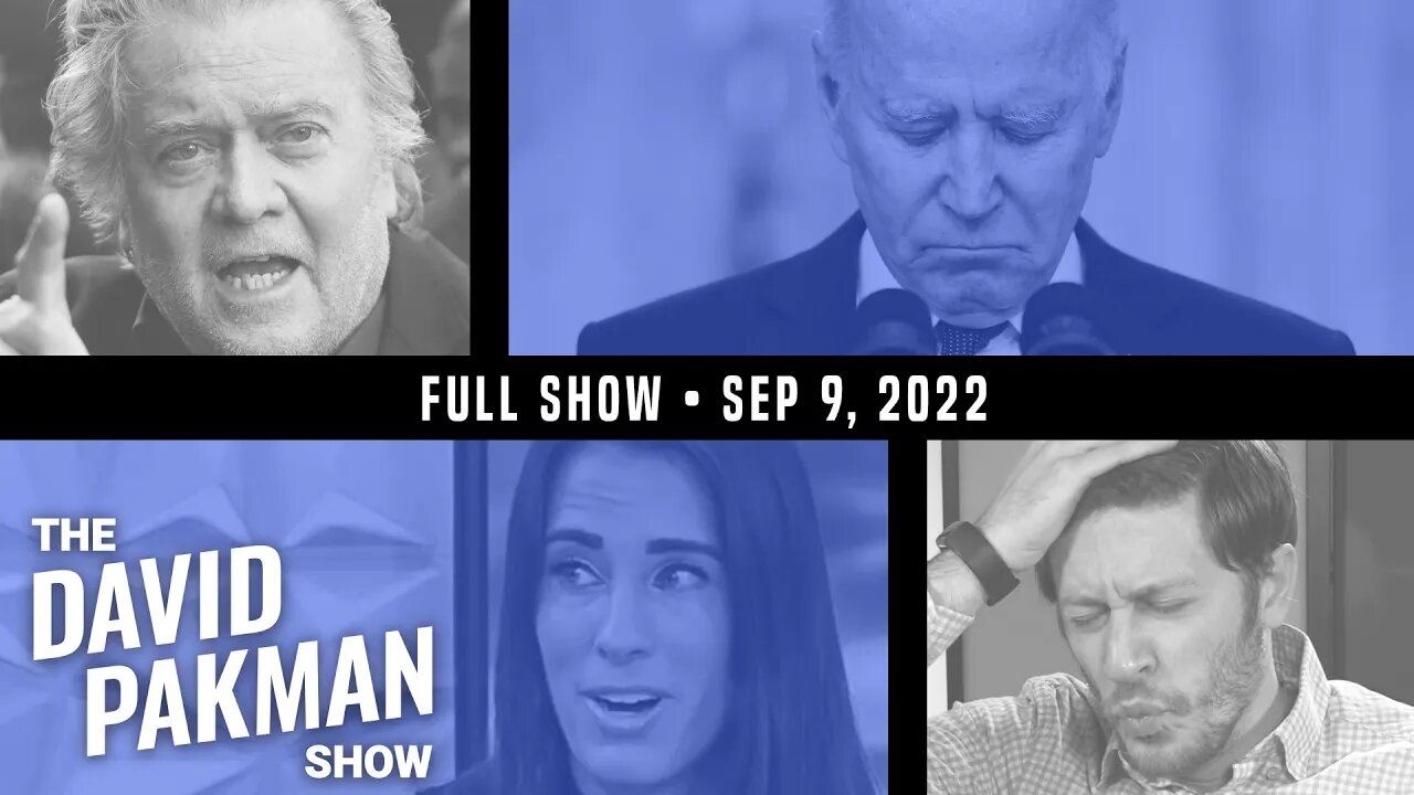 Student Loan Forgiveness Could Be Blocked, Bannon Makes a Scene 9/9/22 TDPS Podcast