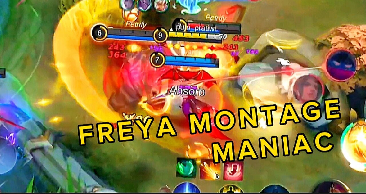 FREYA MONTAGE MANIAC - MLBB