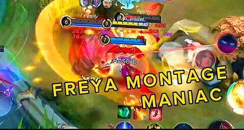 FREYA MONTAGE MANIAC - MLBB
