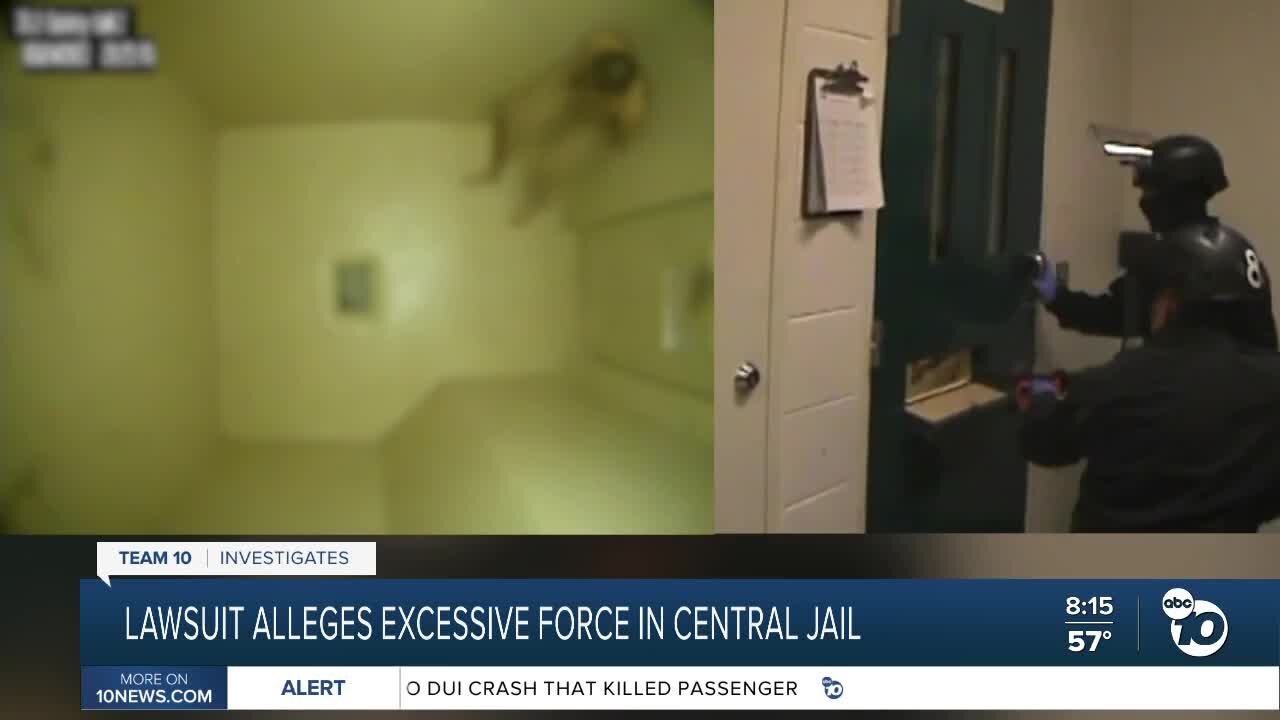 Team 10: Lawsuit alleges excessive force in central jail