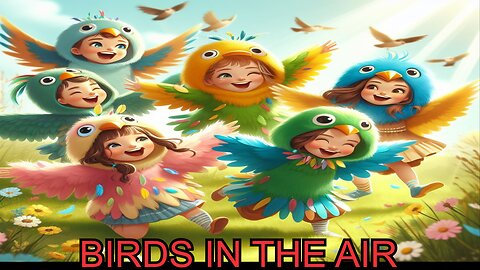 BIRDS FLYINGI IN THE AIR | TOONYBOO | CARTOONS | KIDS TIME