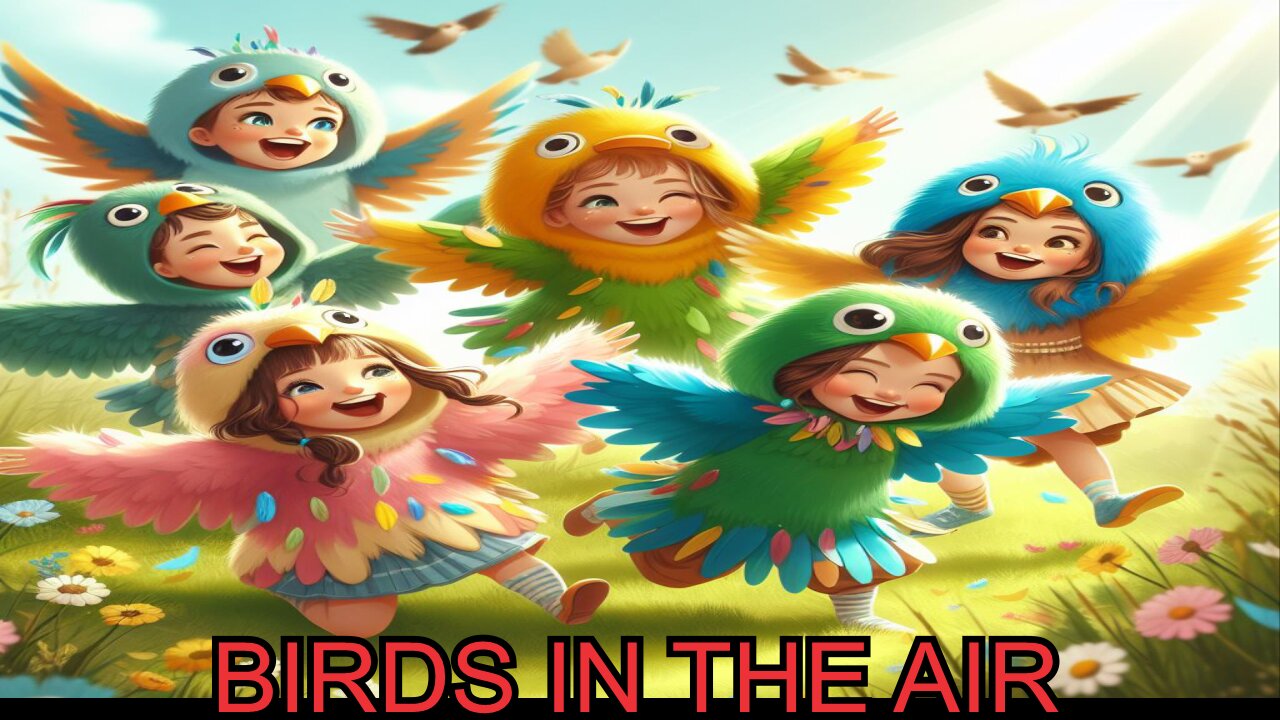 BIRDS FLYINGI IN THE AIR | TOONYBOO | CARTOONS | KIDS TIME