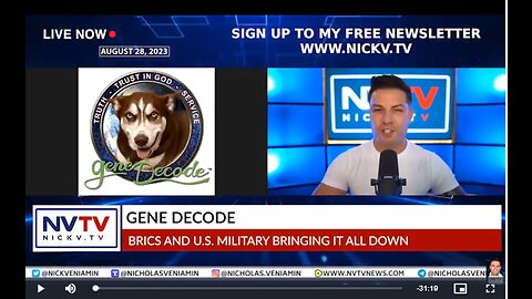 Gene Decode Discusses BRICS & US Military Bringing It All Down with Nicholas Veniamin