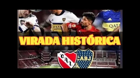 [2012] 🇦🇷 A virada história do Independiente contra o Boca Juniors em plena La Bombonera.