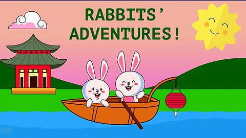 Children Cartoon - Rabbits Adventure Kids Cartoon - Cartoon for Children