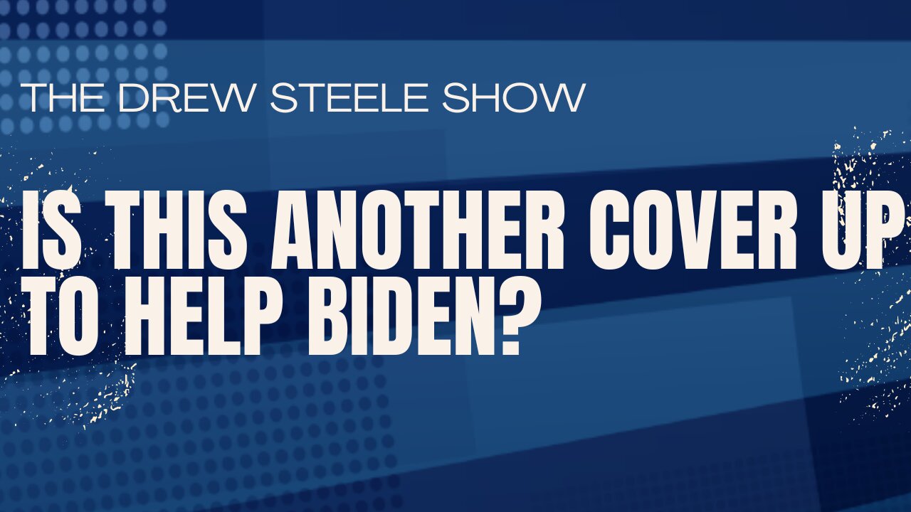 Is This Another Cover Up To Help Biden?