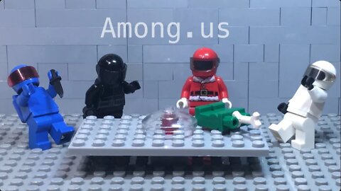 Among Us lego stop animation