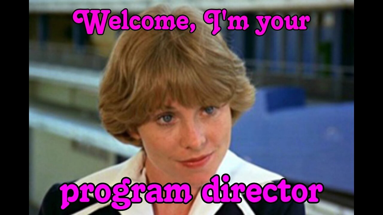 Program director retro style
