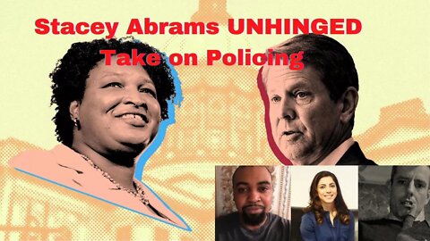 Stacey Abrams UNHINGED Policing Take | U.S. Sanctions are Immoral | Afghanistan Tragedy