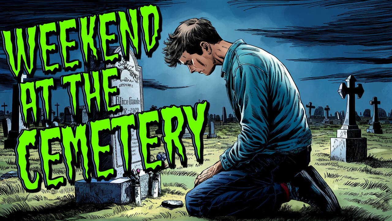 One TERRIFYING Night in a Cemetery!