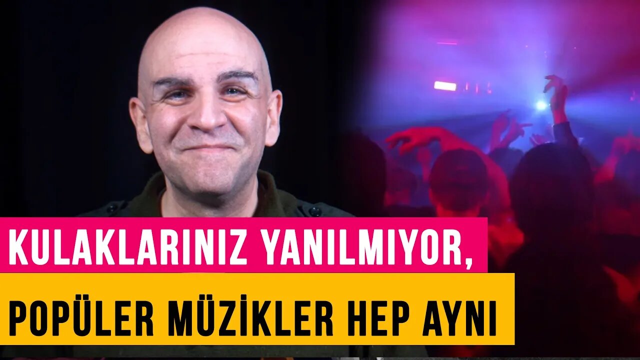 Kulaklarınız yanılmıyor, popüler müzikler hep aynı