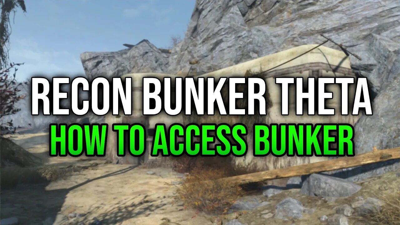 Fallout 4 Explored - Recon Bunker Theta