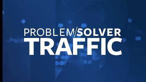 Oil spill causes traffic backup on Charleston Blvd. in east Las Vegas