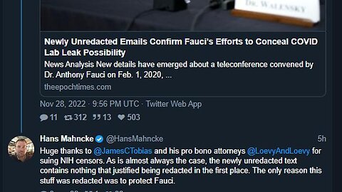 FAUCI IS FALLING APART!!! 12-1-22 DR. STEVE TURLEY