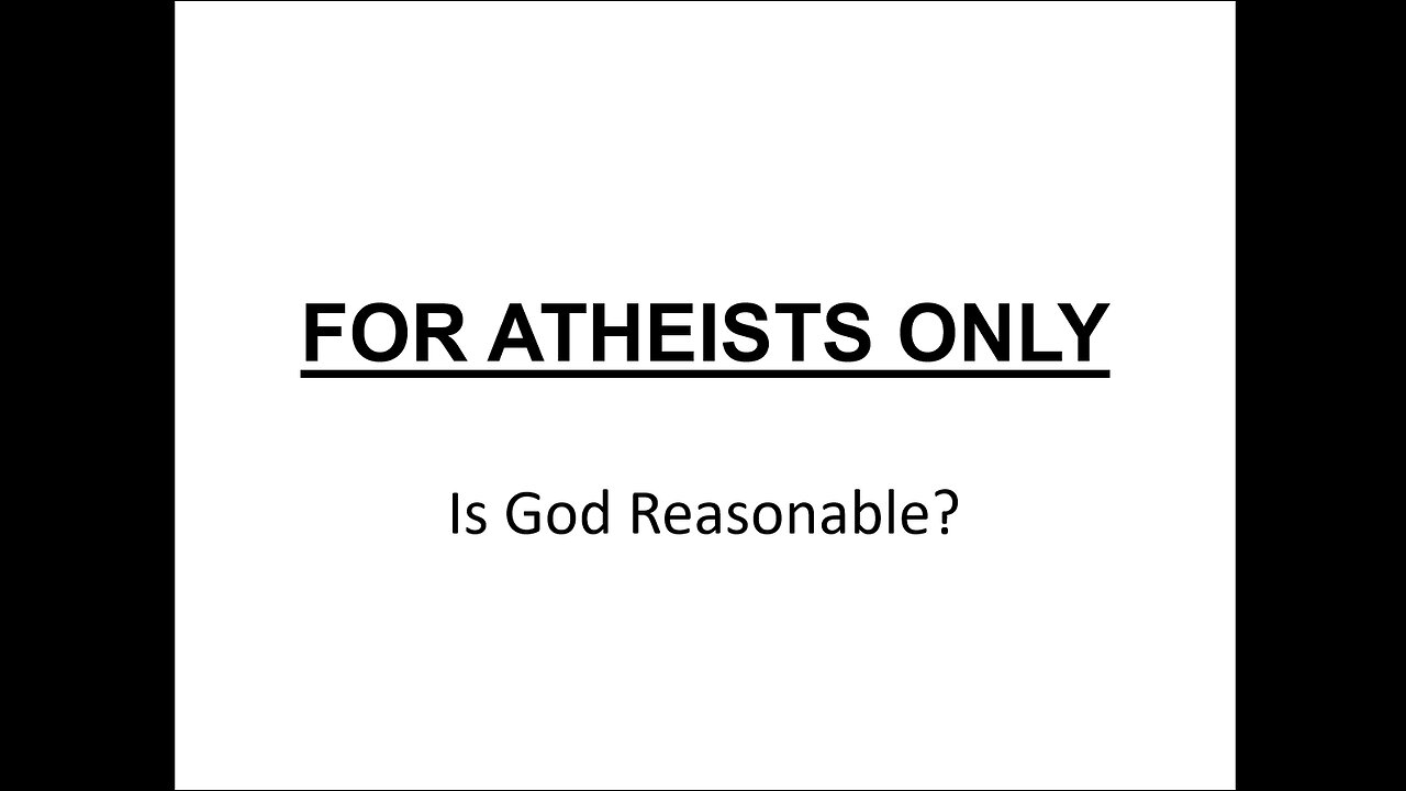 For Atheists Only