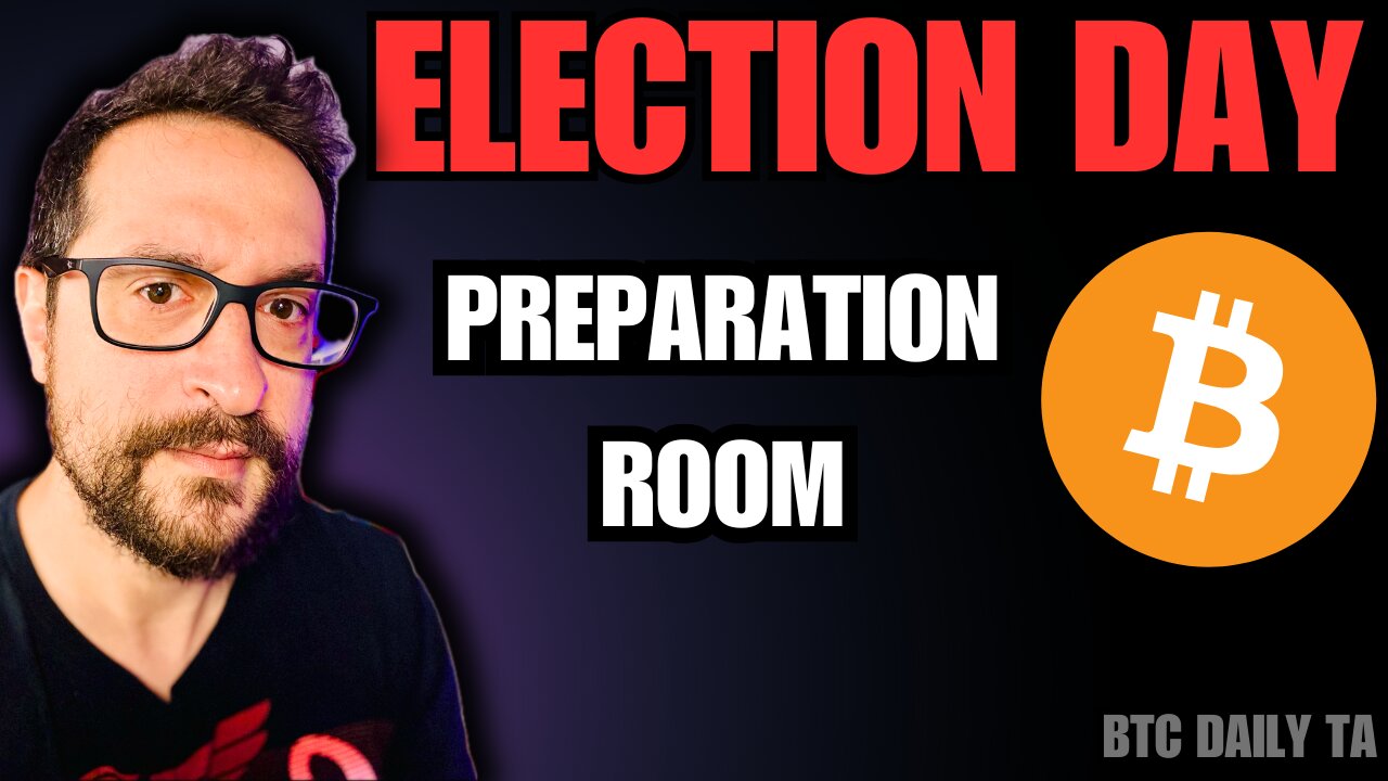 Election Day Preparation Room - Bitcoin Today