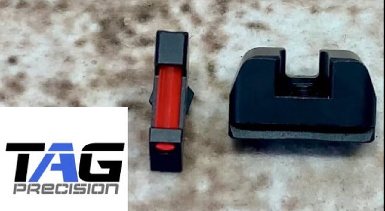 Tag Precision Glock TSH OR Sights - Tabletop