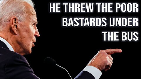 Biden BLAMES his own people for his mishandling of CLASSIFIED materials