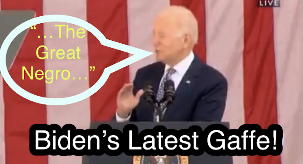 Biden Refers To Satchel Paige As “The Great Negro”