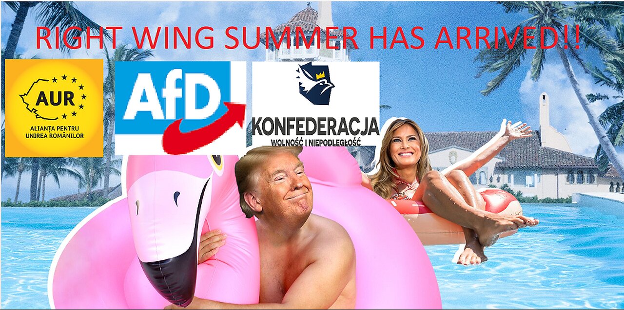 RIGHT WING SUMMER HAS ARRIVED IN EUROPE!!( AUR, AfD, Konfederacja ) #Stolzmonat