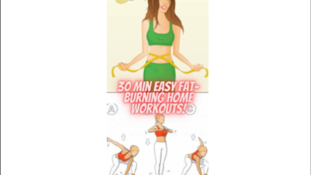 30 Min Easy Fat Burning Home Workouts #Workouts