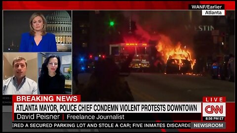 CNN Guest Says The Word Violent Doesn’t Describe The Atlanta Riots